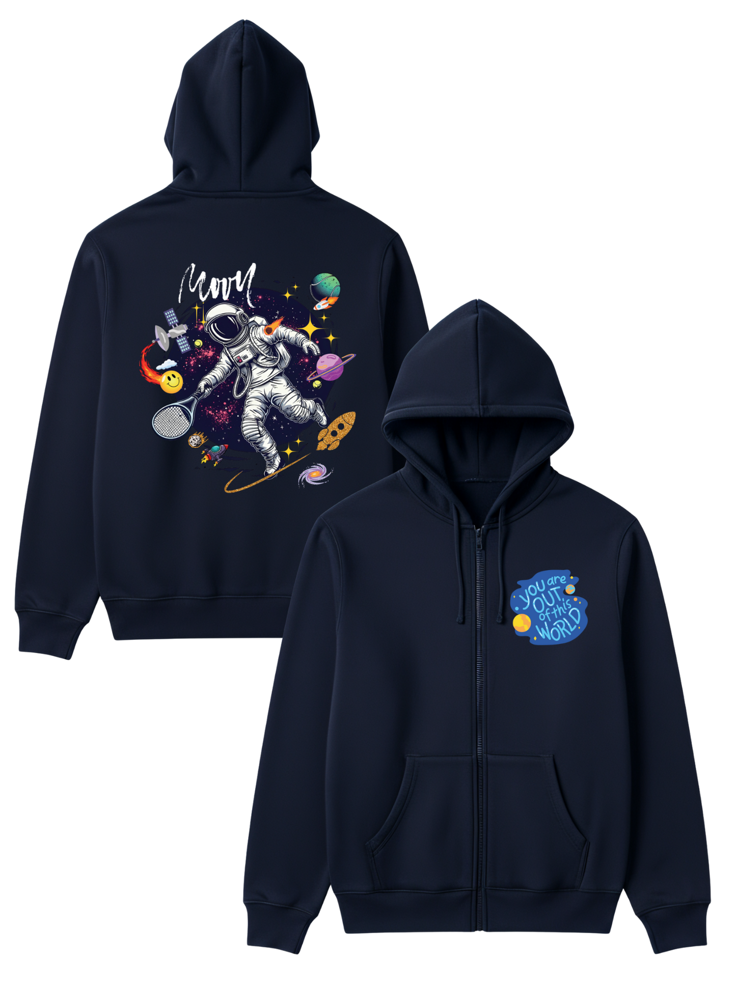 You're Out Of This World Zipper
