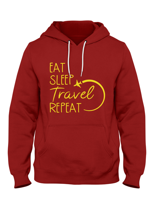 Eat Sleep Travel Repeat Hoodie