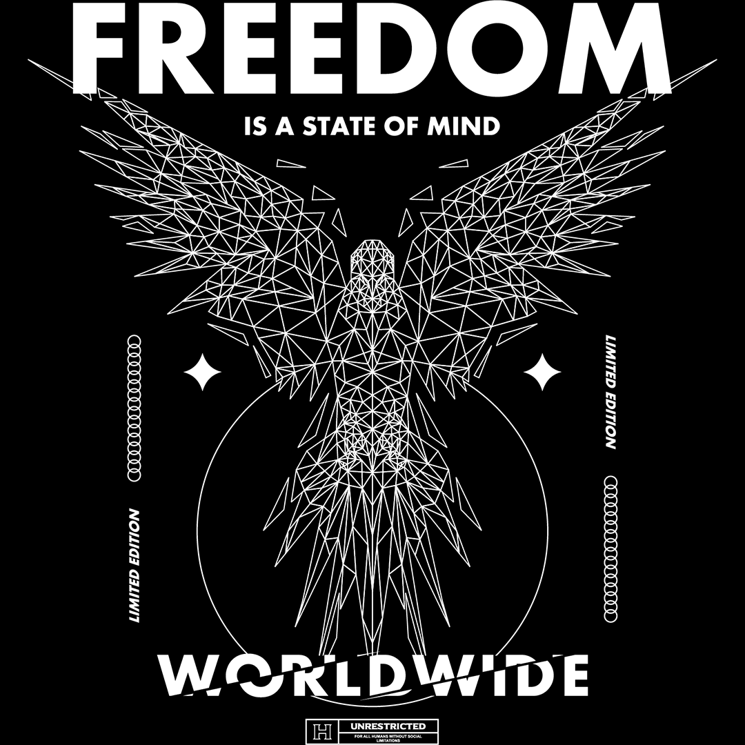 Freedom State Of Mind - Sixth Degree Clothing