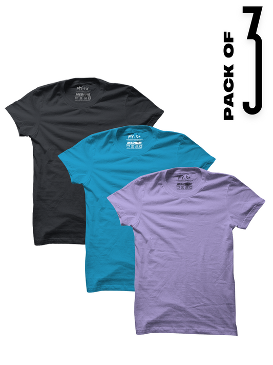 Pack Of 3 Basic T-Shirts