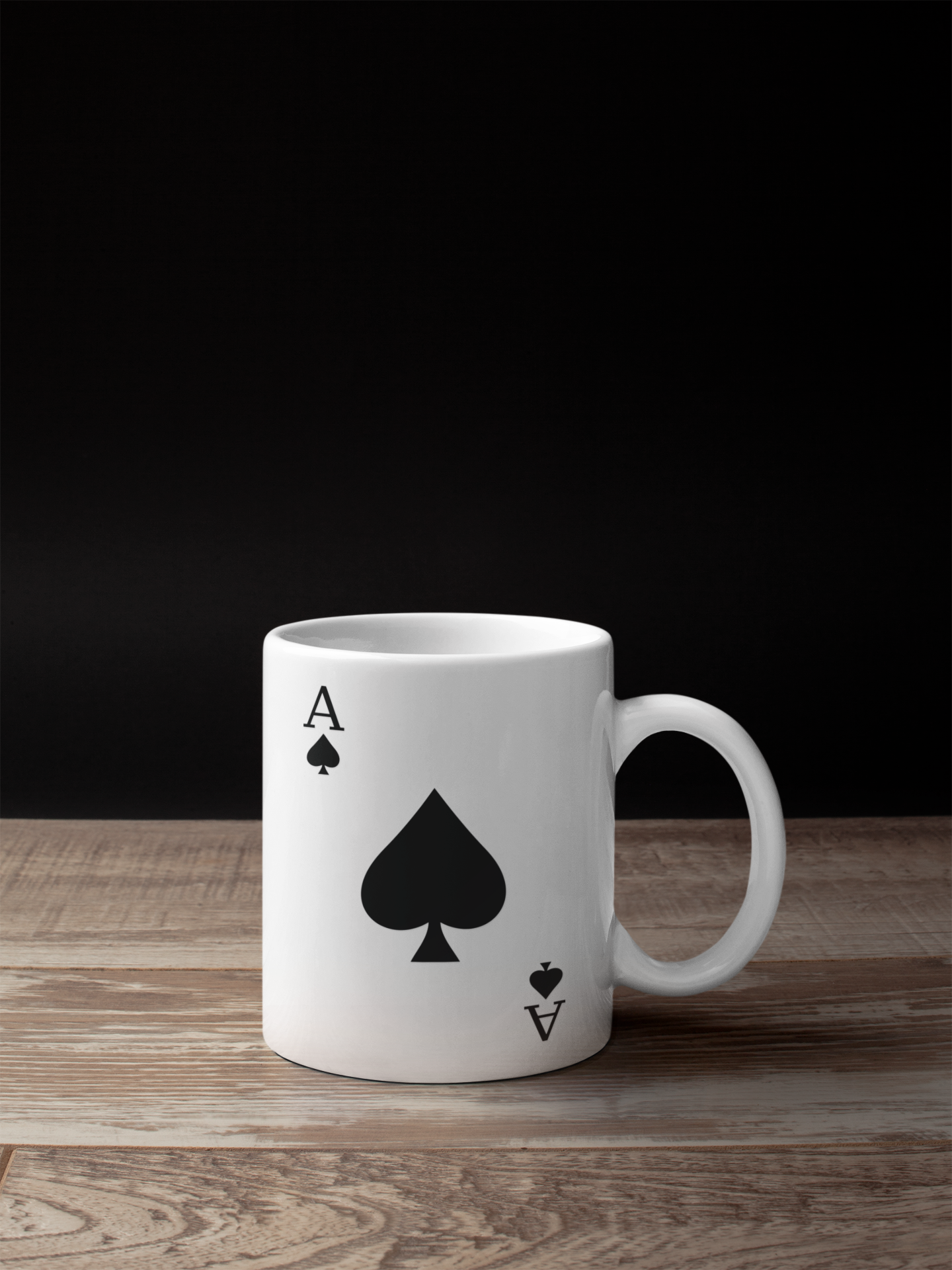 Ace White Mug - Sixth Degree Clothing