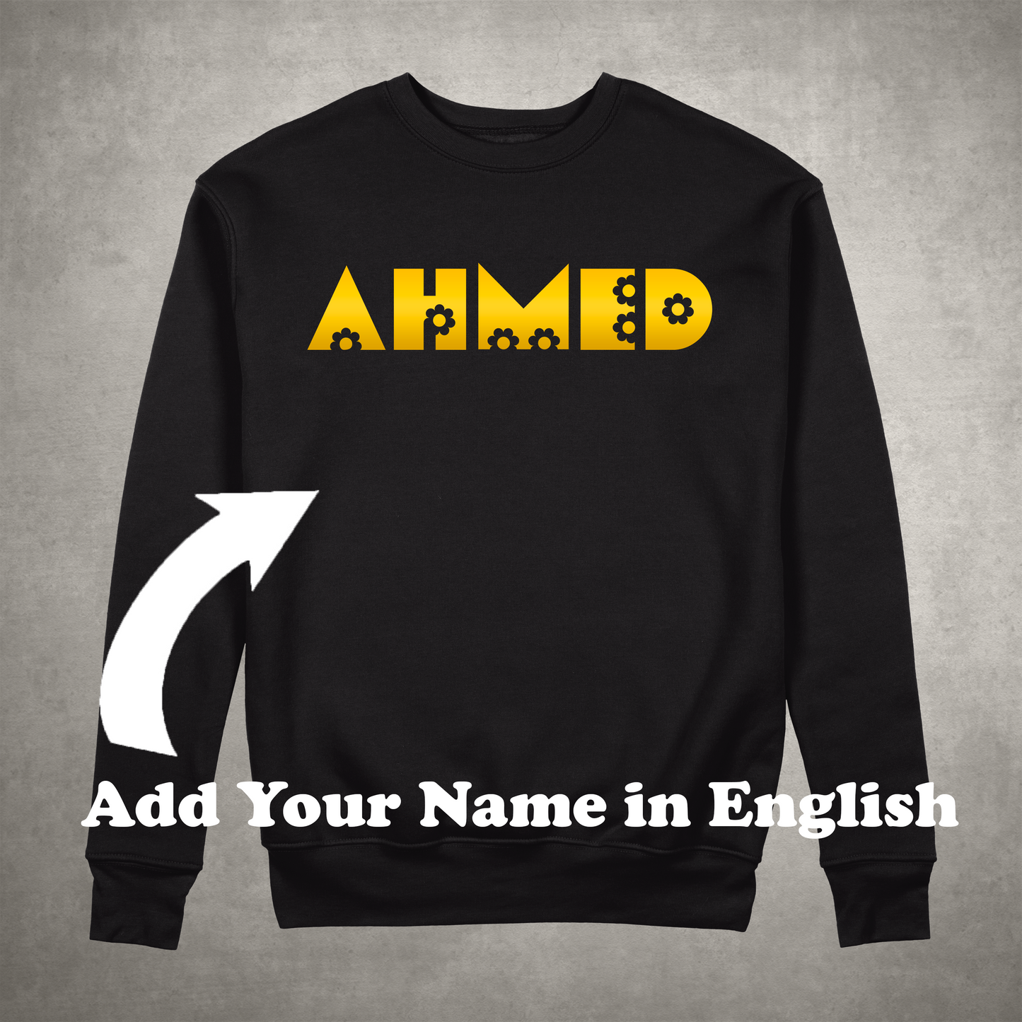 Personalized Named Sweatshirt (English - FL)