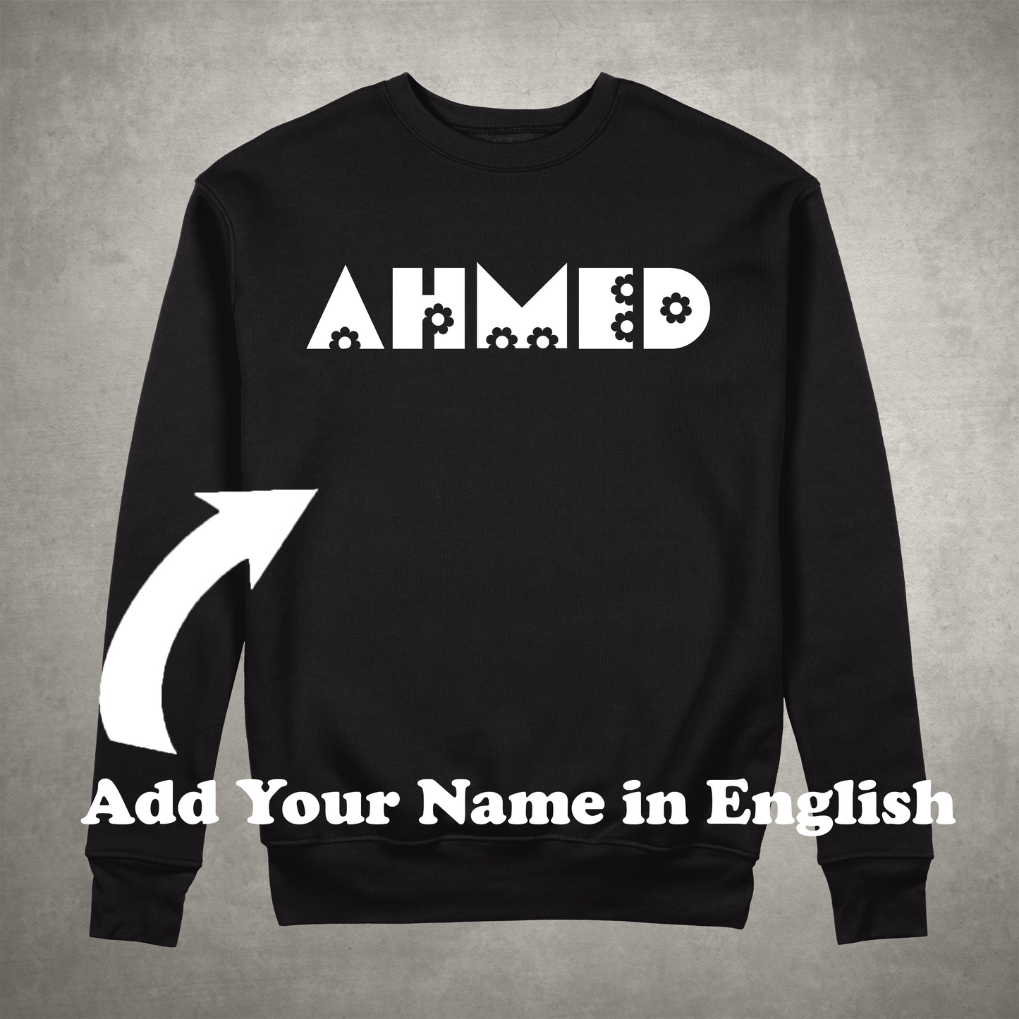 Personalized Named Sweatshirt (English - FL)