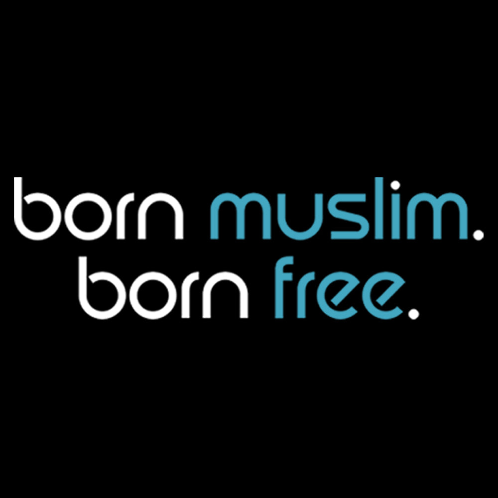 Born Muslim Born Free Sweatshirt - Sixth Degree Clothing