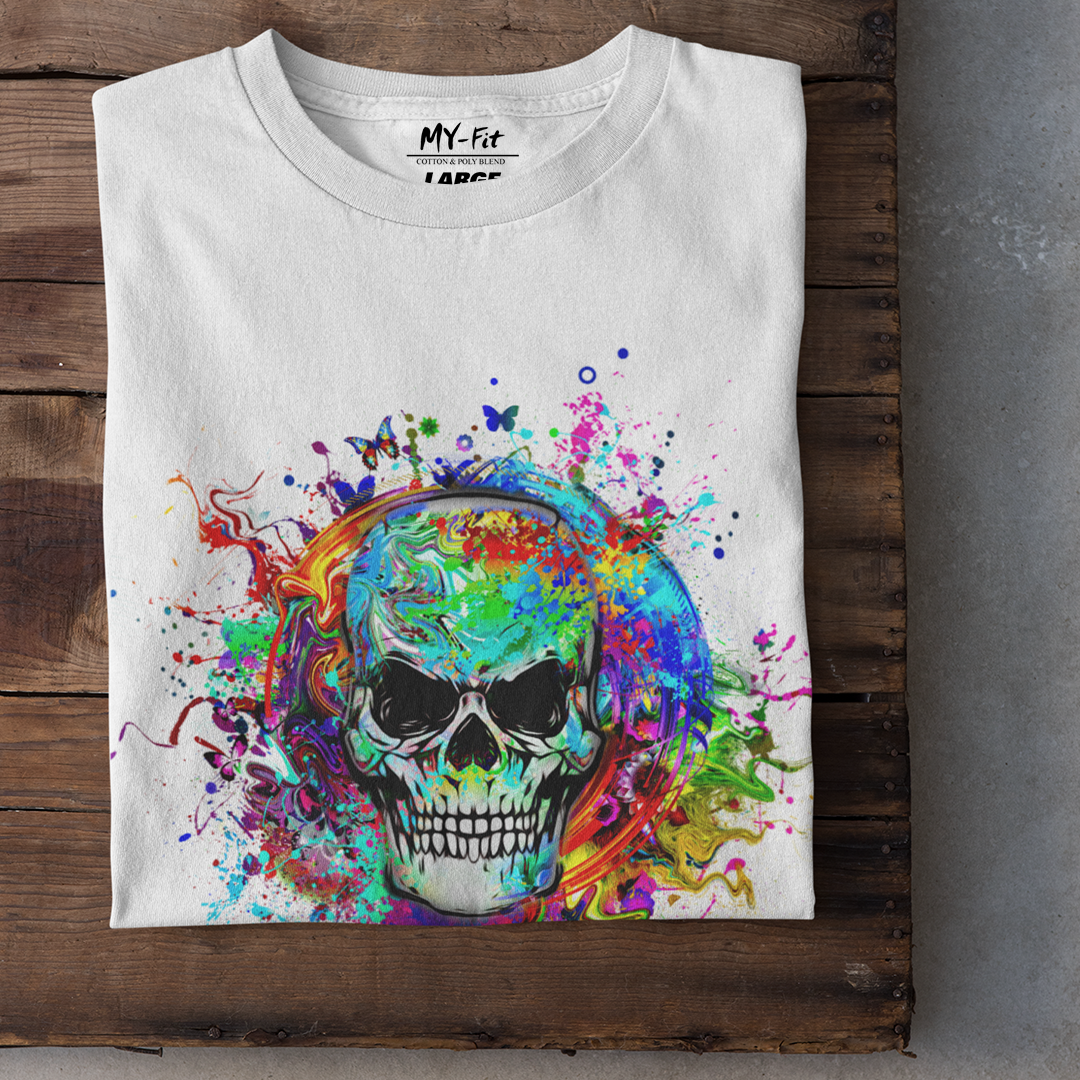 Colorful Skull - Sixth Degree Clothing
