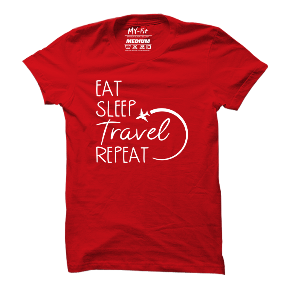 Eat Sleep Travel Repeat - Sixth Degree Clothing