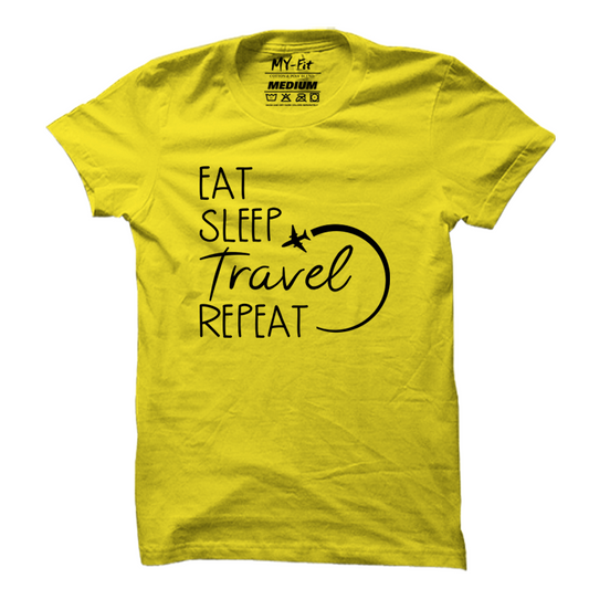 Eat Sleep Travel Repeat - Sixth Degree Clothing