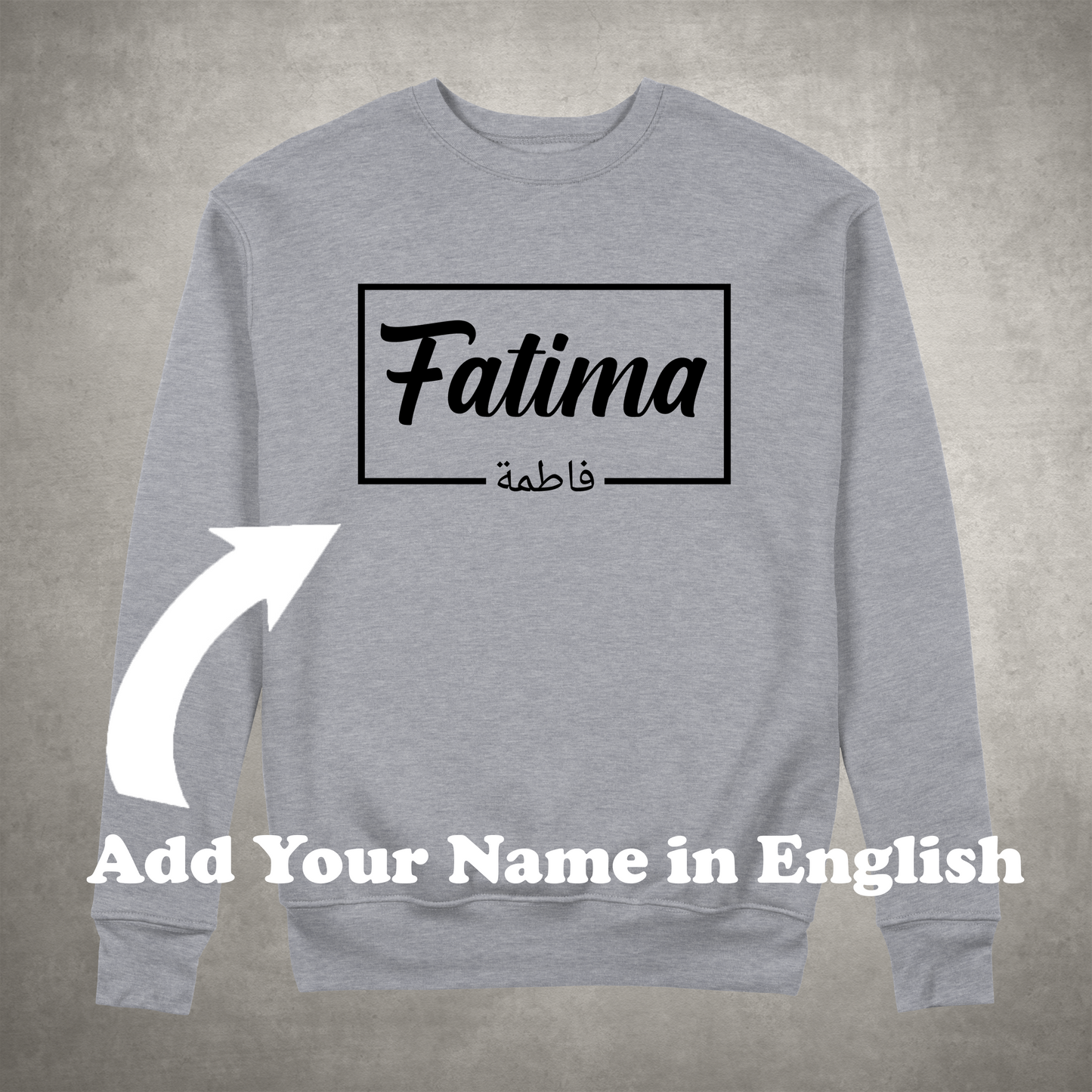 Personalized Box Named Sweatshirt