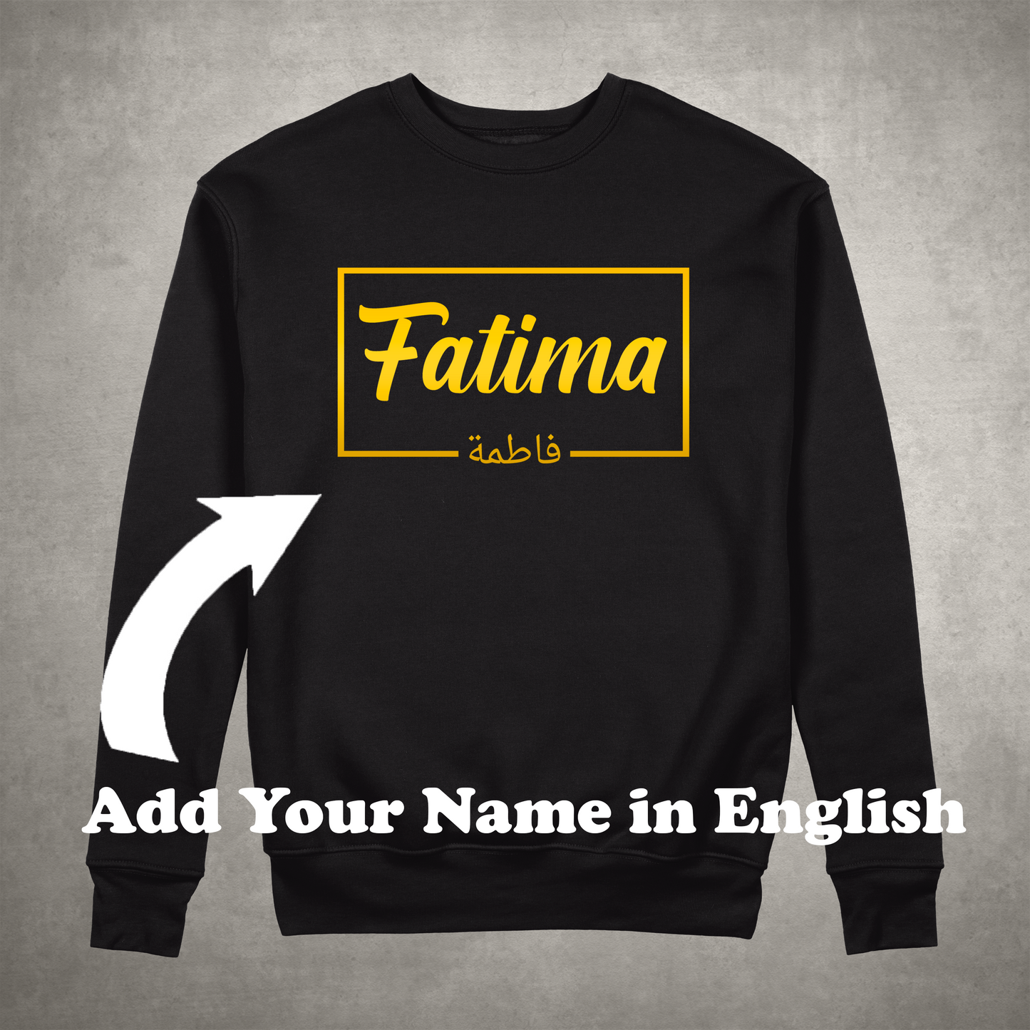 Personalized Box Named Sweatshirt