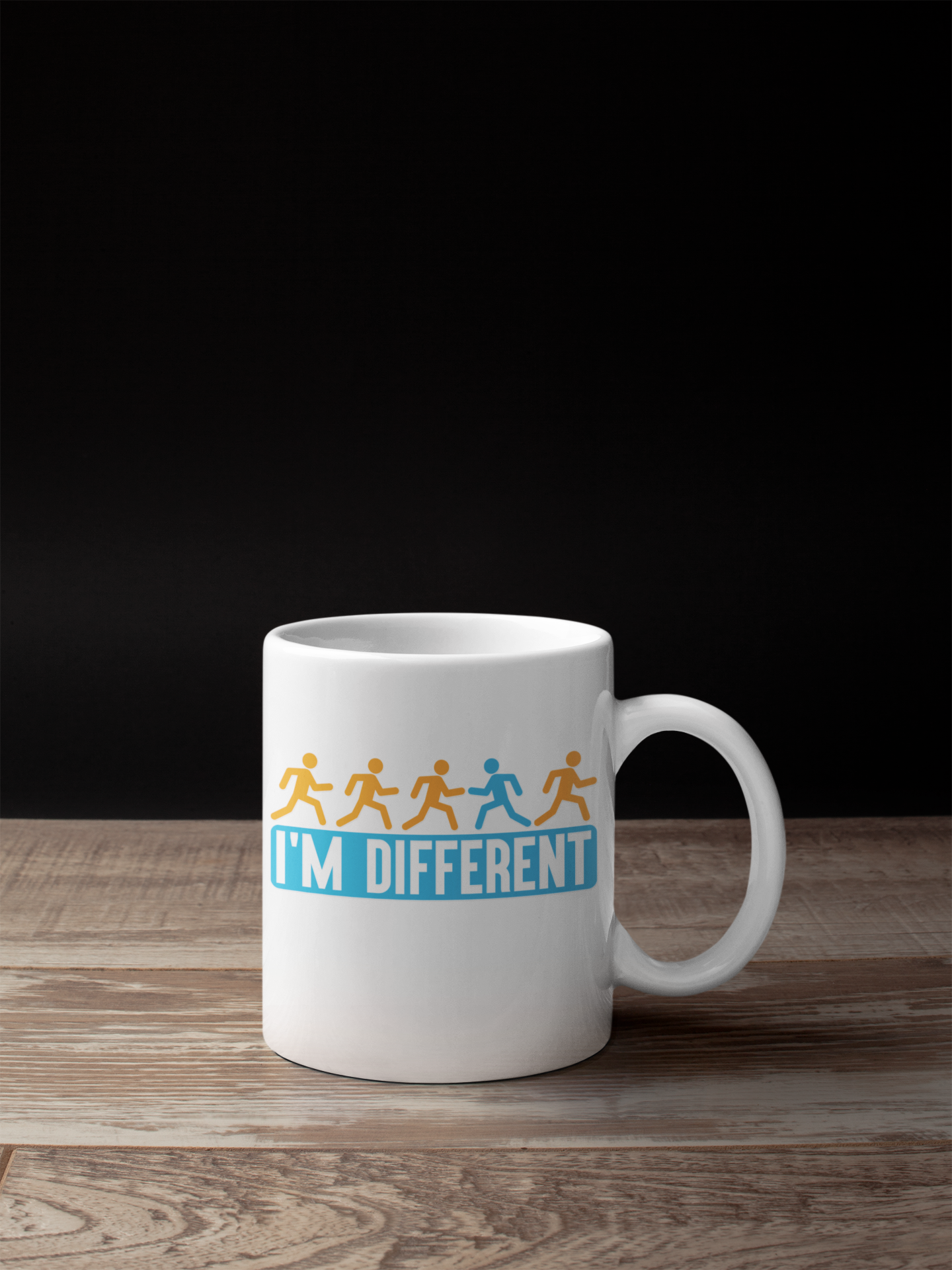 I'm Different White Mug