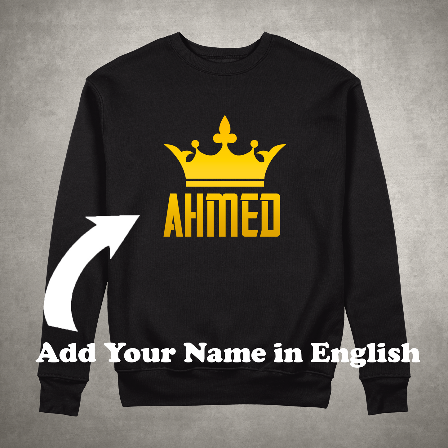 Personalized King Named Sweatshirt