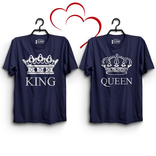 King & Queen Couple T-Shirts