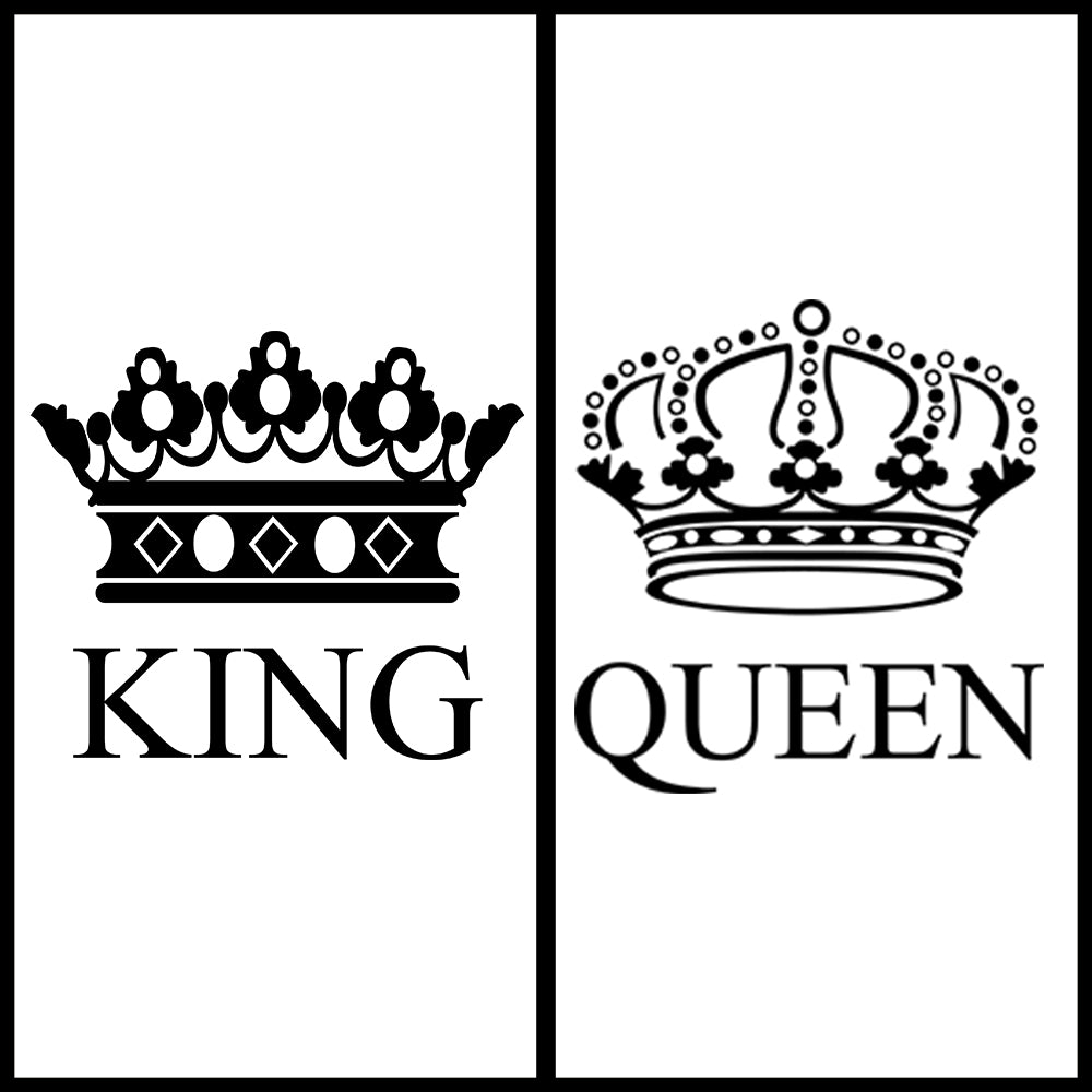 King & Queen Couple T-Shirts