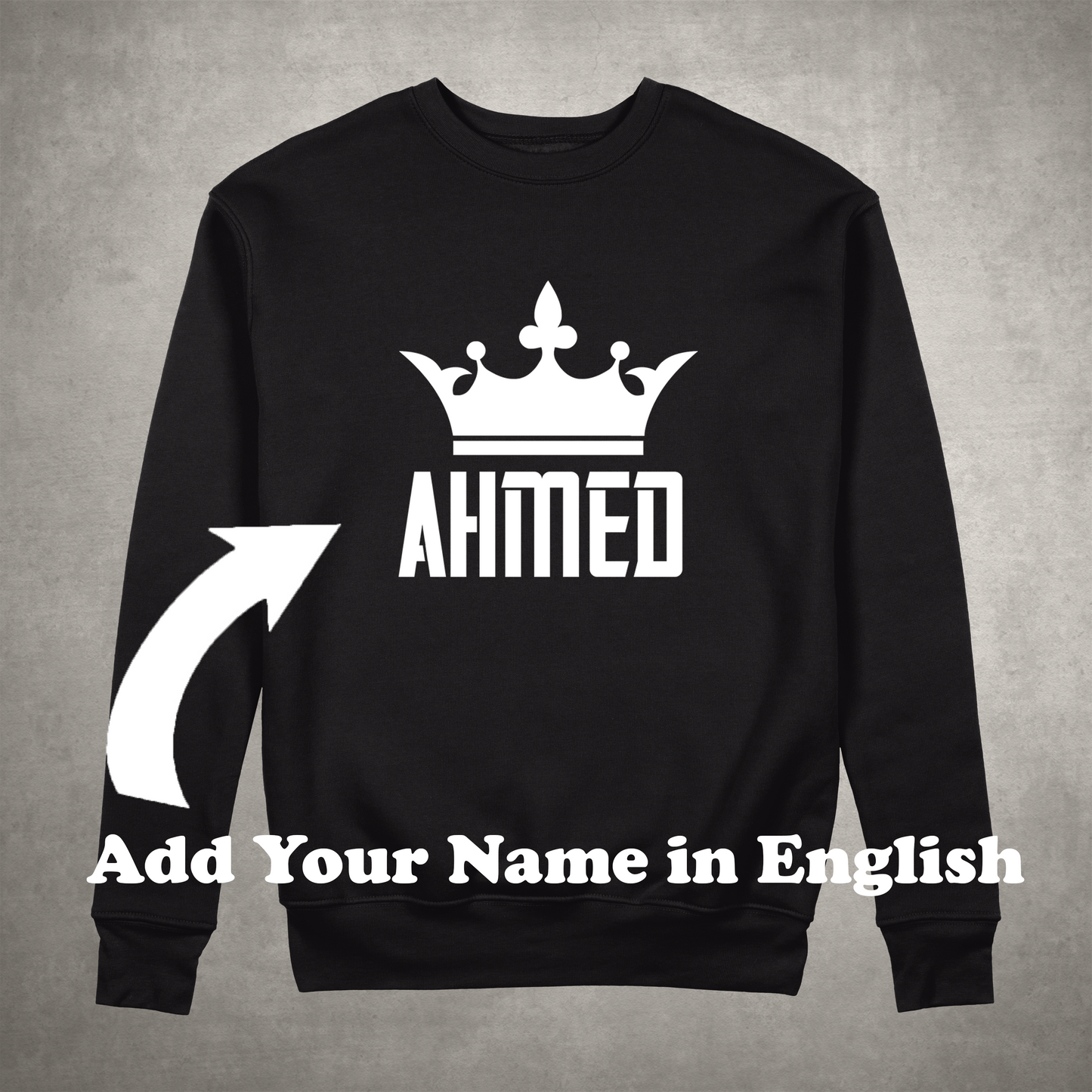 Personalized King Named Sweatshirt