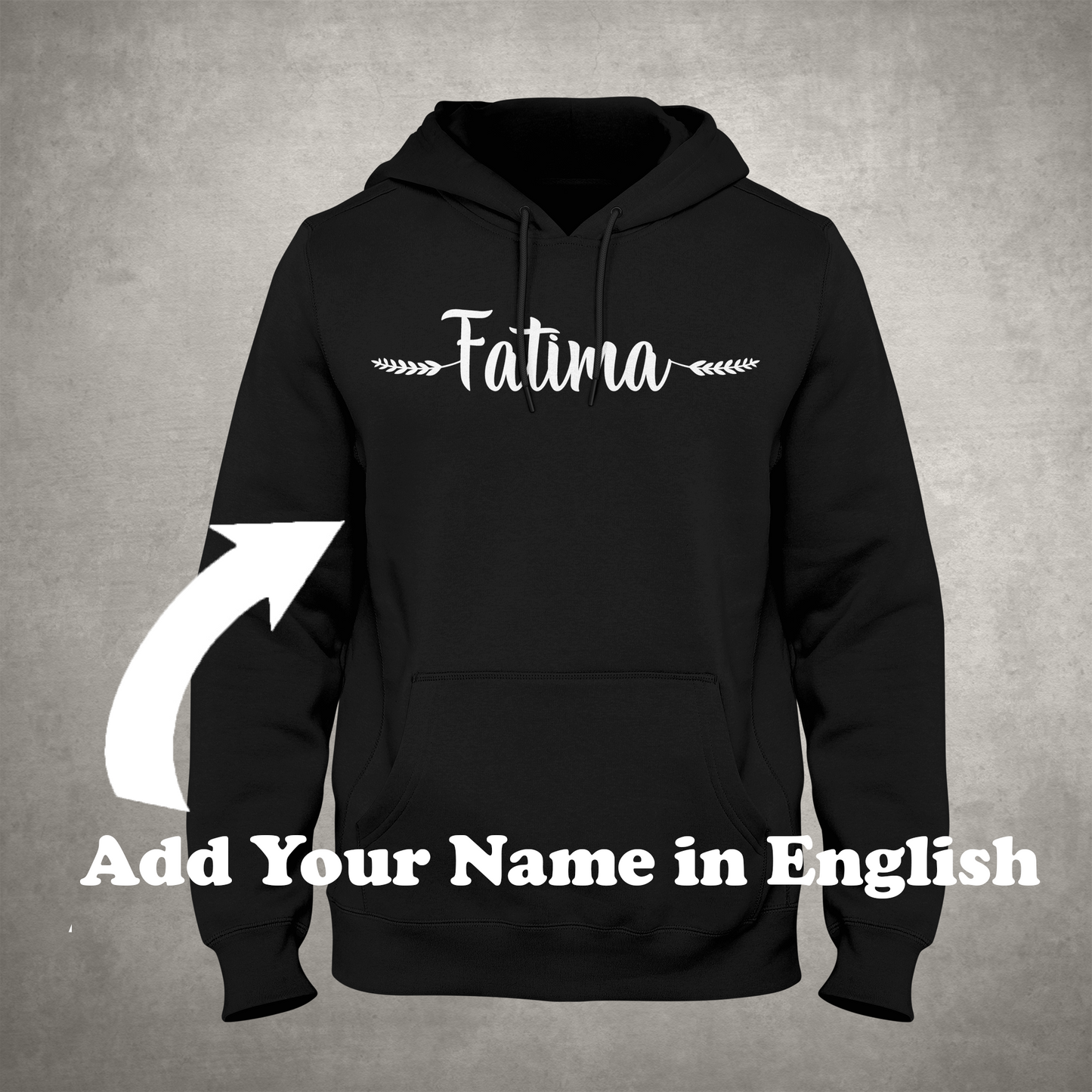 Personalized Named Hoodie (English - MB)