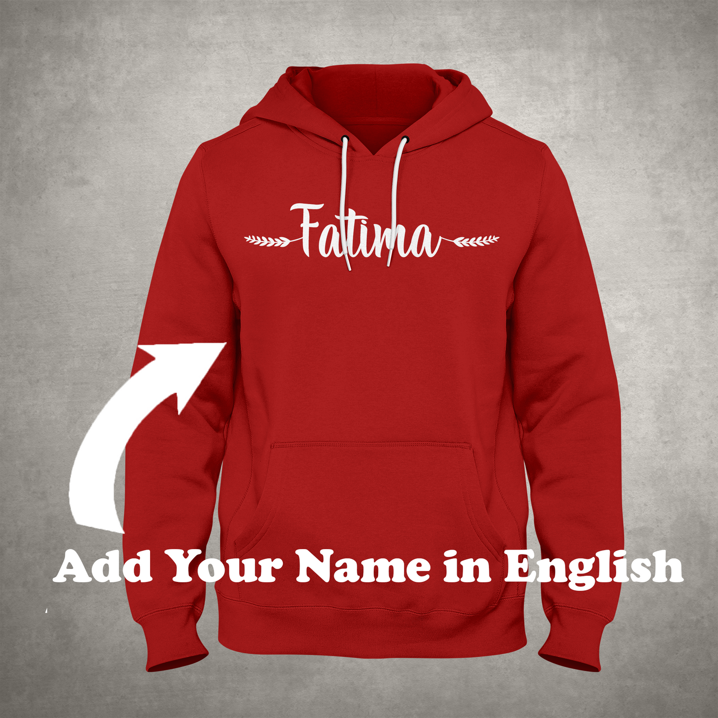 Personalized Named Hoodie (English - MB)