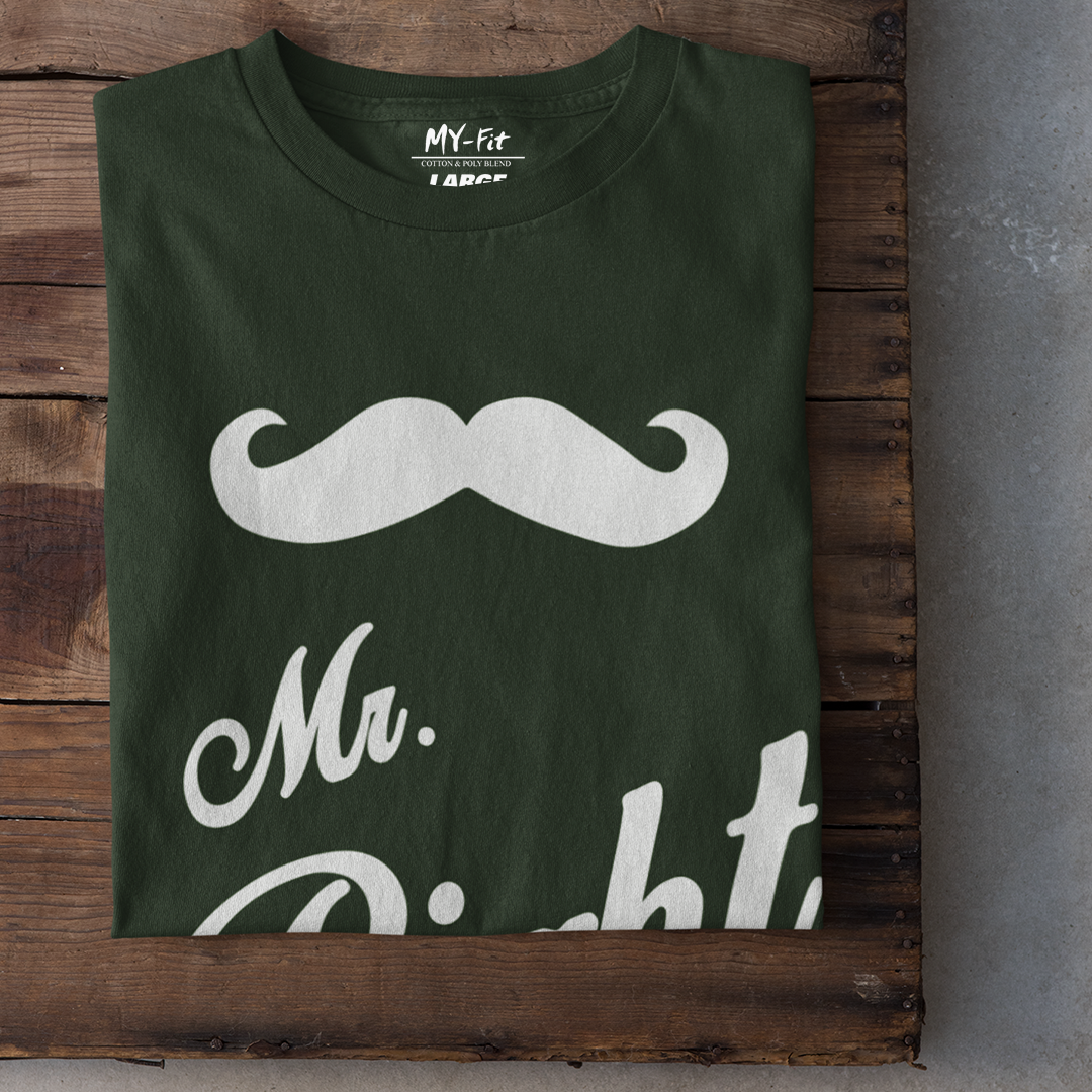 Mr Right Mustache