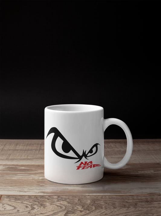 No Fear Eyes White Mug