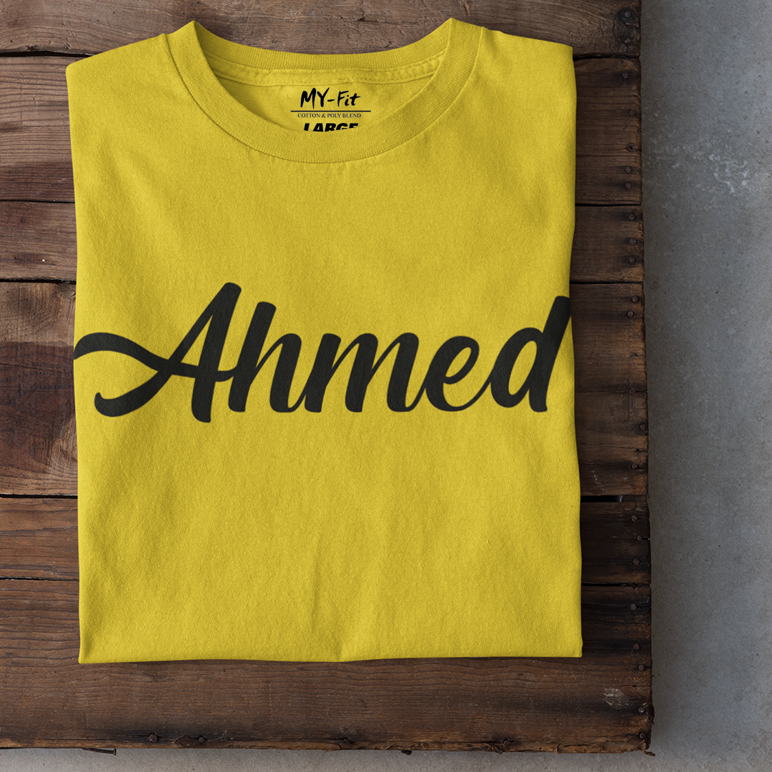 Personalized Named T-Shirt (English - CC)