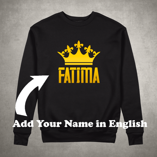 Personalized Queen Named Sweatshirt