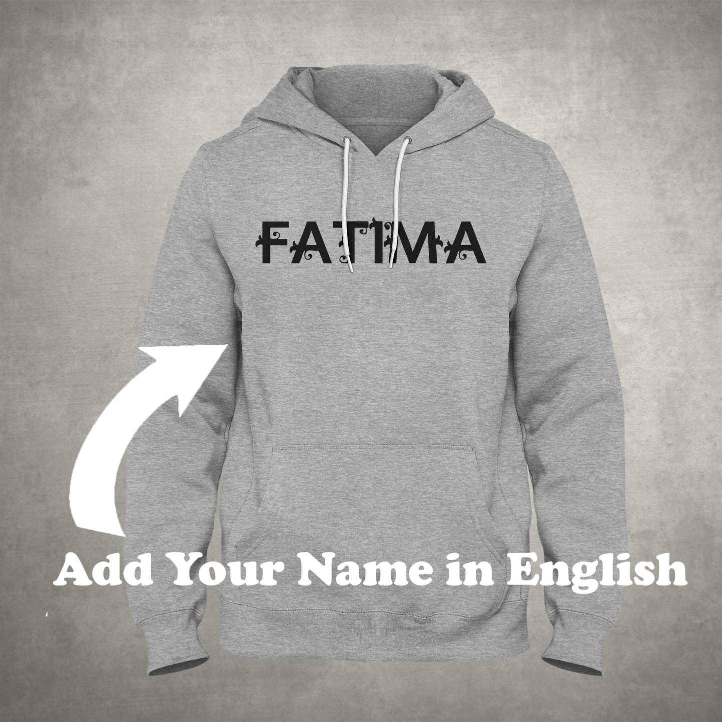 Personalized Named Hoodie (English - VT)